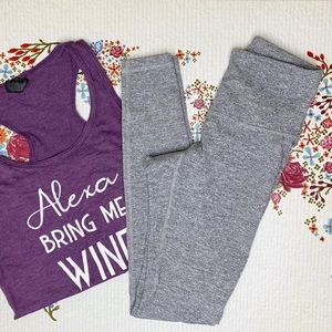 OLD NAVY High-Waist 7/8 Performance Leggings | XS